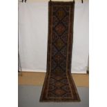 Heriz runner, north west Persia, circa 1920s-30s, 14ft. 8in. X 3ft. 3in. 4.47m. X 1m. Overall