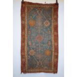 Ushak rug with pale blue field, west Anatolia, late 19th/early 20th century, 6ft. 3in. X 3ft. 5in.