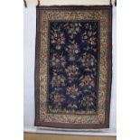 Attractive Kashan rug, west Persia, third quarter 20th century, 8ft. 3in. X 5ft. 2in. 2.51m. X 1.