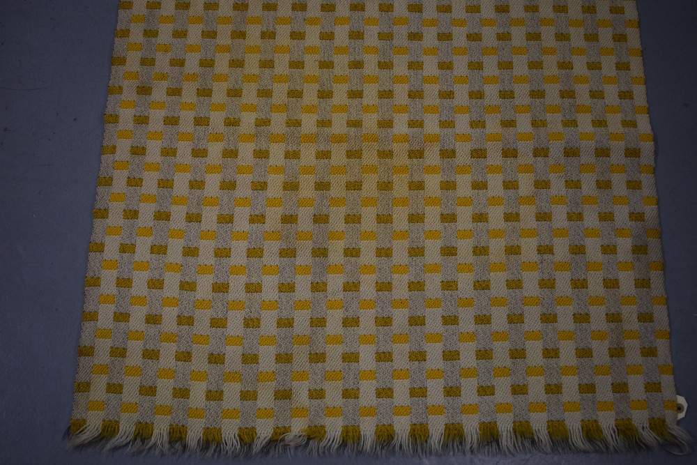 Swedish reversible double weave wool coverlet, first half 20th century, 5ft. 10in. X 2ft. 10in. 1. - Image 5 of 6