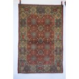 East European rug in the style of a 16th century Mamluk carpet, possibly Romanian, first half 20th