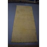 Swedish reversible double weave wool coverlet, first half 20th century, 5ft. 10in. X 2ft. 10in. 1.