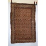 Feraghan 'boteh' rug, north west Persia, early 20th century, 6ft. X 3ft. 10in. 1.83m. X 1.17m.