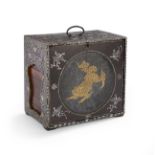 Japanese Meiji Period Lacquer Case of Trays