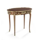 Louis XV-Style Kingwood Side Table