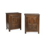 Pair of Provincial Oak Cabinets