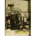 Betty Connal-Peebles (1935 - 1999) - abstract, etching,