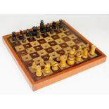 A Barnards Board for the Blind chess set,