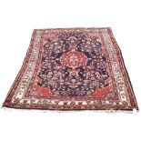 A Persian Bebahan rug,