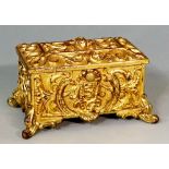 A 19th Century gilt metal 'Go To Bed',