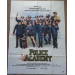 Cinema, French Language Poster, Police Academy, 1984, large format, one sheet, French release,