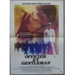 Cinema, French Language Poster, Officier et Gentleman, An Officer and a Gentleman, 1982,