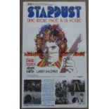 Cinema, French Language Poster, Stardust, 1974, David Essex, Adam Faith, small format lobby poster,