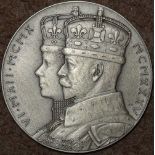 Medallion, Royal Mint, George V, Silver Jubilee, 1935, official large silver issue,