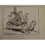 Williams, Glan, cartoonist (1911 - 1986), original cartoon, c1970,