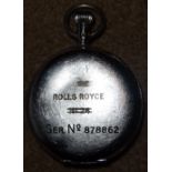 Rolls Royce, Excelsior Swiss made stopwatch, marked to back ROLLS ROYCE NO.