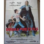 Cinema, French Language Poster, Dracula Pere et Fils, Dracula Father and Son, 1976, Christopher Lee,