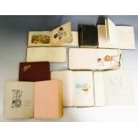 Autograph and commonplace books early to mid 20th century,