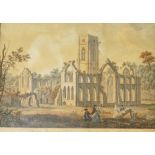 J Boydell (by) - Fountains Abbey, from the South East, situate two miles west of Ripon in Yorkshire,
