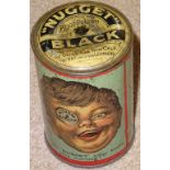 Advertising Money Box Tin, The Nugget Shoe Polish, c1910,