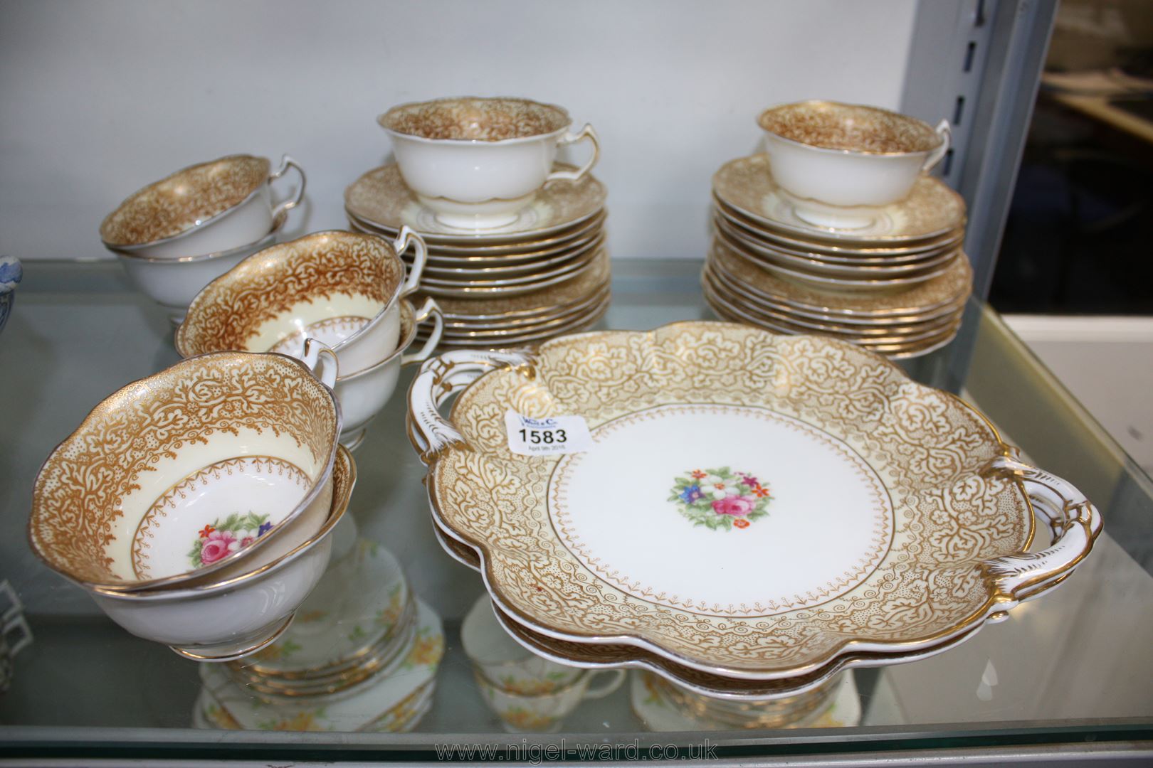 A George Jones part Teaset,