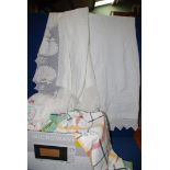 A large quantity of Table Linen including table cloths, napkins,