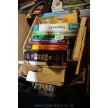 A box of books: Windows XP etc