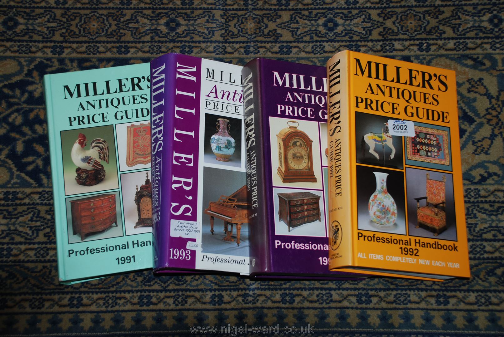 Four Millers Antique Price Guides 1990-1993 Inc.