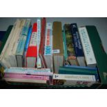 A box of Books:medical and musical etc