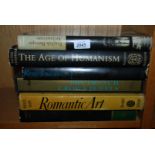 A quantity of Art Literature, romantic art, Chinese art etc.