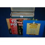 A case of LP's: Top of The Pops Old Gold,