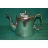 A Sheffield made two pint Epns Teapot with slender spout