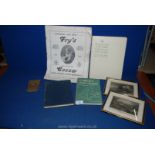 A quantity of miscellanea including Queen Alexandra's Christmas Gift Book, church music,