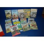 A quantity of Ladybird Books including 'Learning to Sew', 'Electricity', 'Canals', Underground',