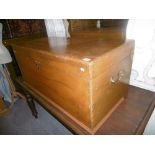 VICTORIAN CAMPHOR WOOD TRUNK