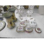 A SMALL GROUP OF LIMOGES AND OTHER CHINA