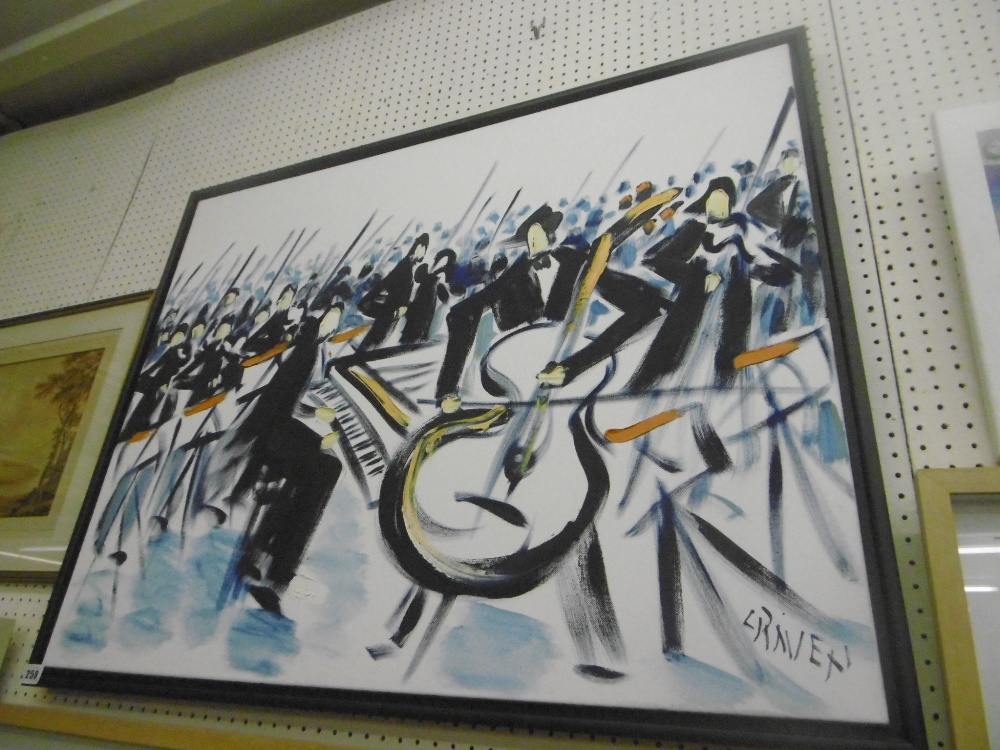 A FRAMED PAINTING ORCHESTRA