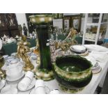 DECORATIVE JARDINIERE ON STAND