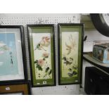 A SET OF FOUR FRAMED PICTURES,