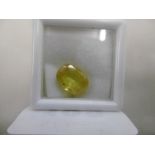 A 10CT YELLOW SAPPHIRE