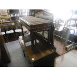 MAHOGANY DRESSING TABLE