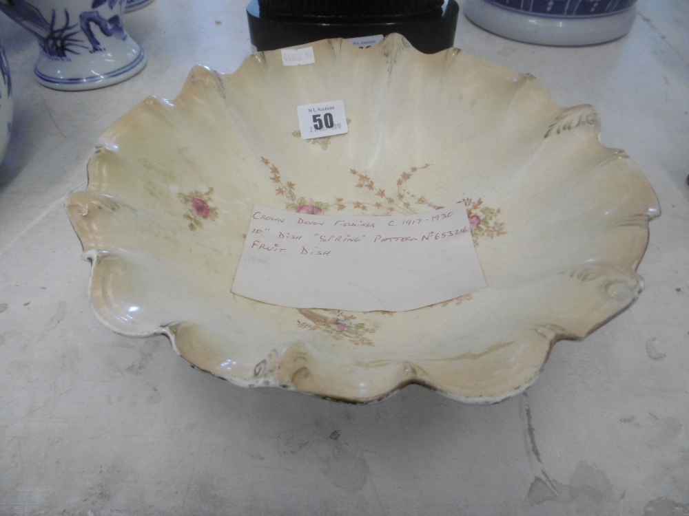 A CROWN DEVON FIELDING'S DISH PLATTER No 653216