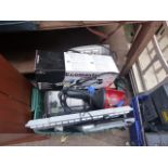 Box of mixed electrical items