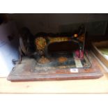 Vintage Jones sewing machine