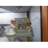 Two Royal Doulton Brambly Hedge mice figurines