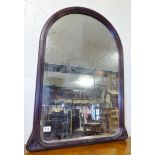 BAKELITE FRAMED MIRROR. Bakelite framed mirror, 59 x 88cm