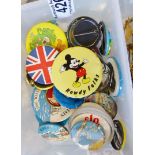 RETRO STYLE PIN BADGES. Collection of retro style pin badges