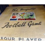 VINTAGE FOOTBALL GAME. Balyna vintage magnetic football game