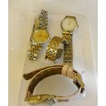 THREE LADIES WRISTWATCHES. Three ladies wristwatches including Avia