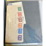 FIRST DAY COVERS. Album of first day covers including 1948 Olympics